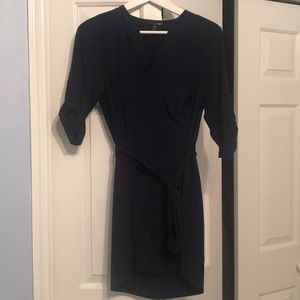 AQUA Navy Blue Dress Size XS! Worn one time!